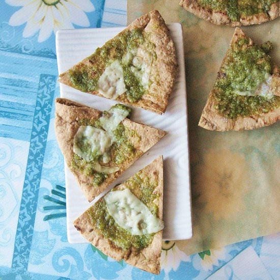 Pesto Pita Bites