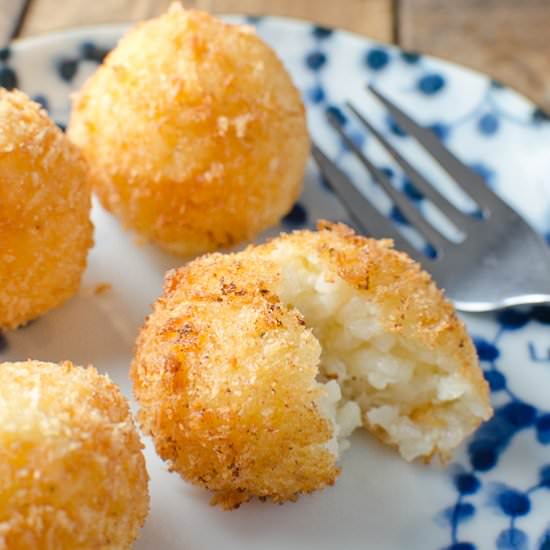 Crispy Boursin Arancini