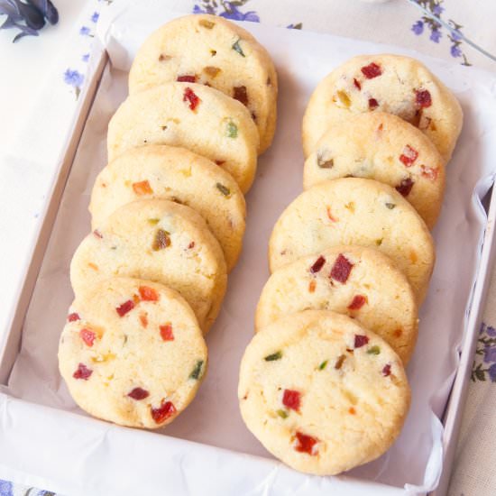 Candied Fruit Cookies