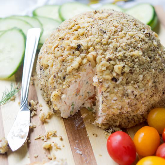 Smoked Salmon Cream Cheese Ball