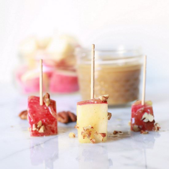 Vanilla Caramel Apple Bites