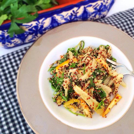 Quinoa Salad with Lemon and Fennel