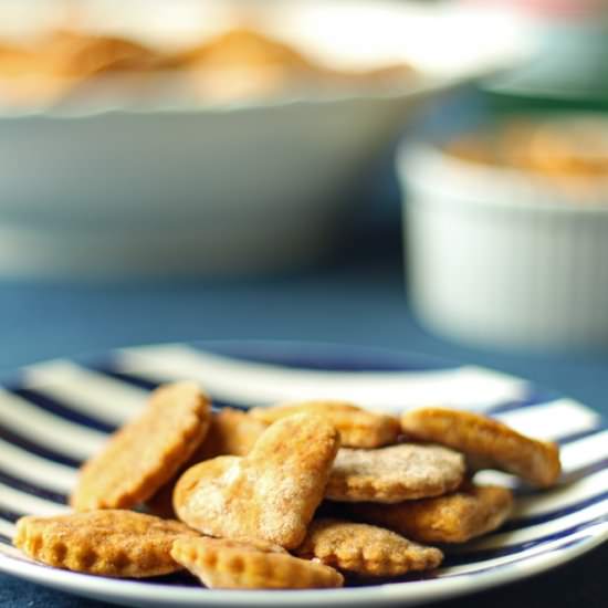 Sweet Potato Crackers