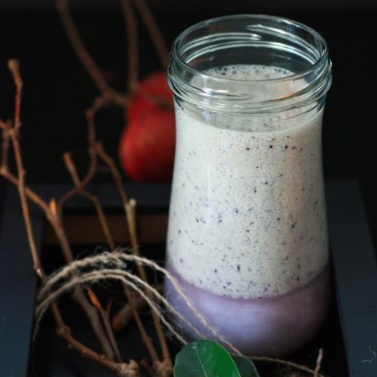 Lychee & Blueberry Smoothie