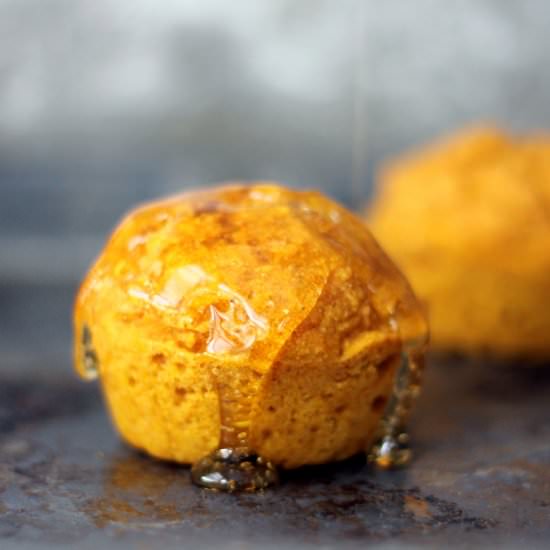Pumpkin Cornbread Muffins