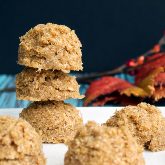 No Bake Pumpkin Cookies