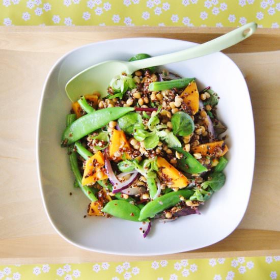 Quinoa Garbanzo Bean Salad