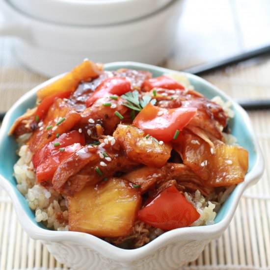 Slow Cooker Sweet and Sour Chicken