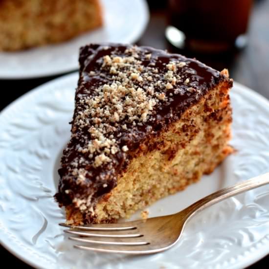 Chocolate Citrus Almond Cake