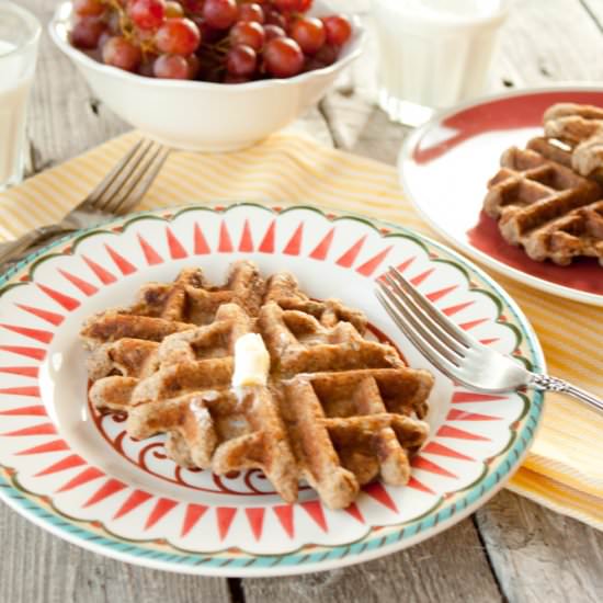 Zucchini Muffles (Muffins + Waffle)