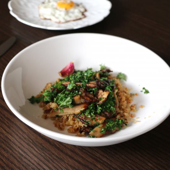 Butter and Vinegar Mushrooms