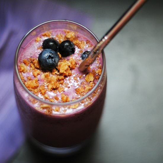 Blueberry Pie Smoothie