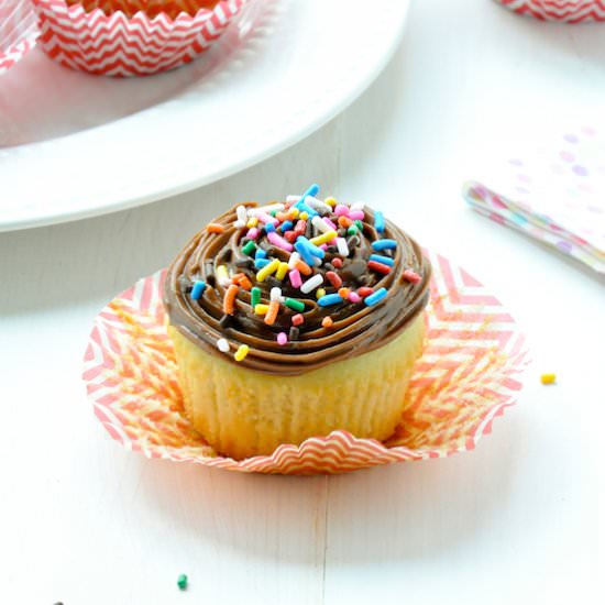 Original Yellow Cupcakes