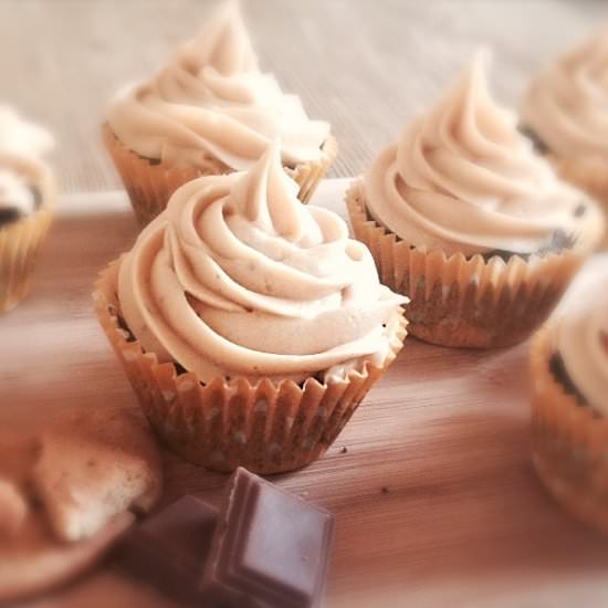 Twix Cupcakes
