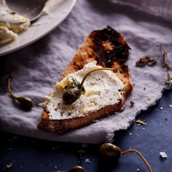 Labneh with Lemon and Thyme