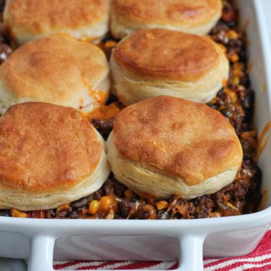 Mexican Biscuit Casserole