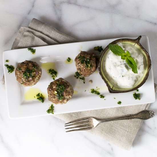 Lamb Meatballs