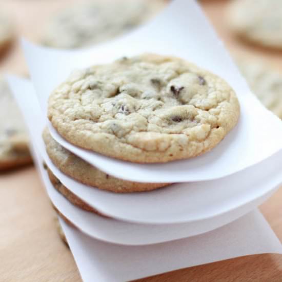 PB Pumpkin Spice Choco Chip Cookies