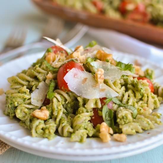 Simple Pesto Pasta