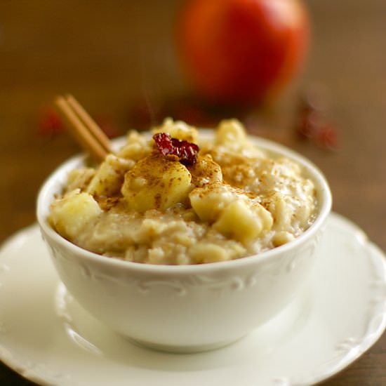 Cranberry Apple Oatmeal