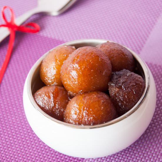 Bread Gulab Jamun