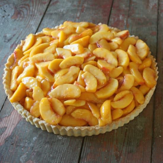 Fresh Peach Tart