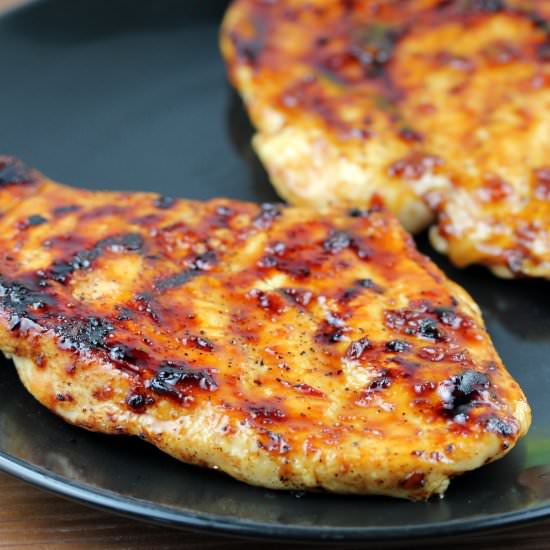 Grill Glaze for chicken, pork