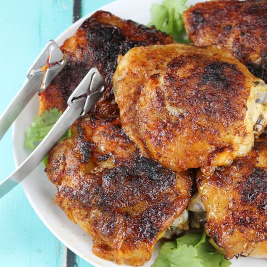 Chipotle and Lime Chicken Thighs