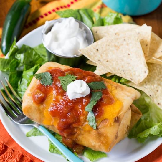 Beef Chimichanga