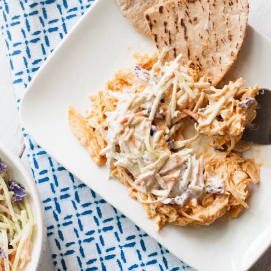 Crockpot Buffalo Chicken