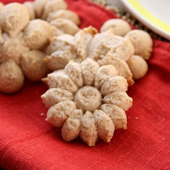 Chai Spice Spritz Cookies