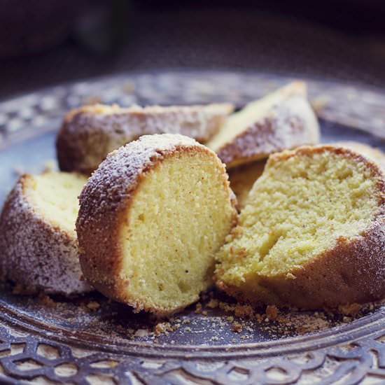Saffron Bundt Cake