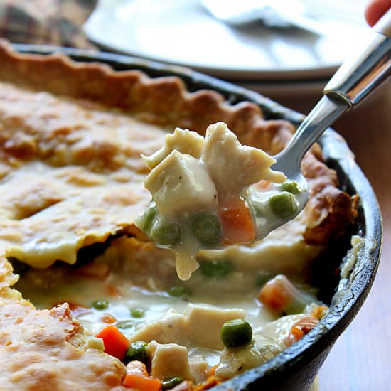 Skillet Chicken Pot Pie