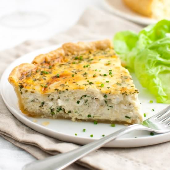 Crab Quiche