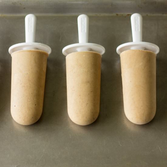 Oatmeal Raisin Yogurt Popsicles