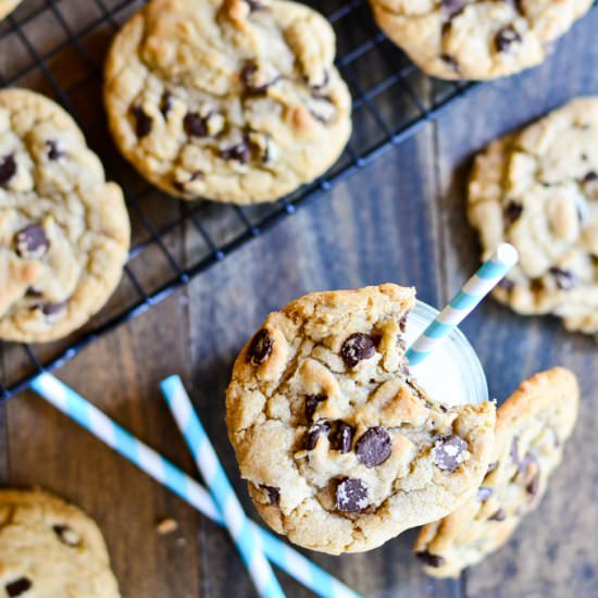Bakery Style Chocolate Chip Cookies