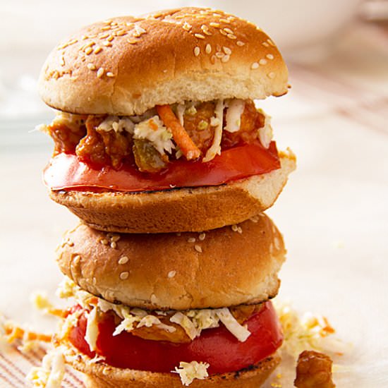 Catfish Sloppy Joe Sliders