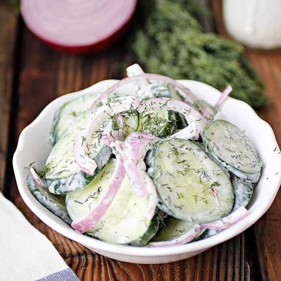 Cucumber and Dill Salad