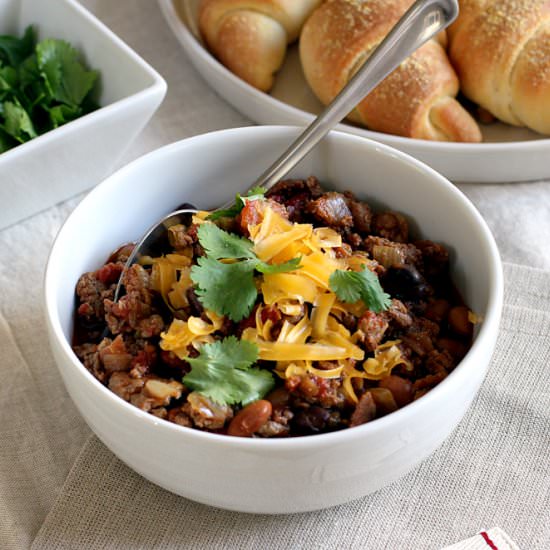 Two-Bean Turkey Chili