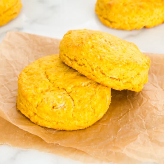 Tender Buttery Sweet Potato Biscuit