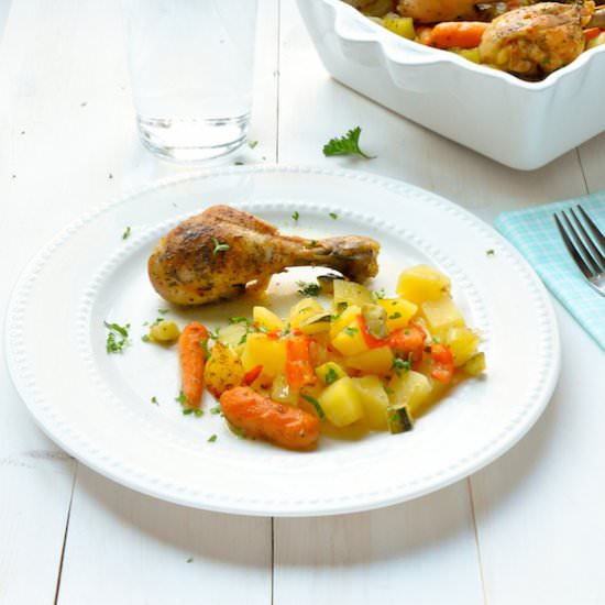 One Pot Chicken And Potatoes