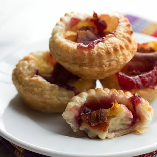 Cranberry & Brie Tartlets