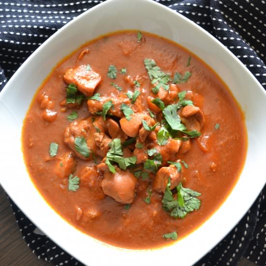 Tandoori Coconut Chicken Curry