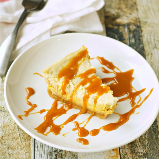 Crockpot Pumpkin Cheesecake