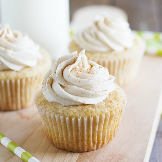 Chai Spiced Cupcakes