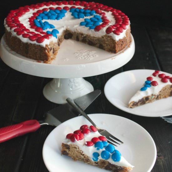 Captain America cake