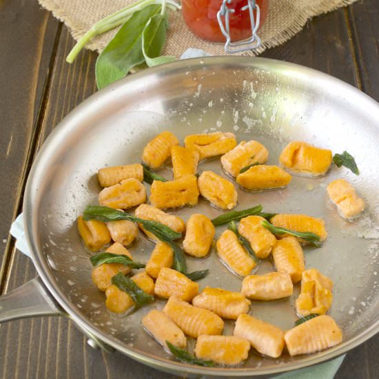 Sweet potato gnocchi & sage butter
