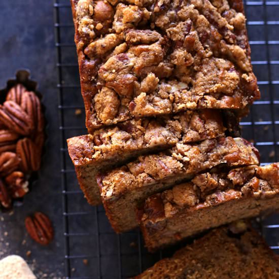 Maple Pecan Banana Bread