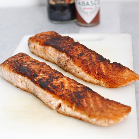 Asian Pan Seared Salmon