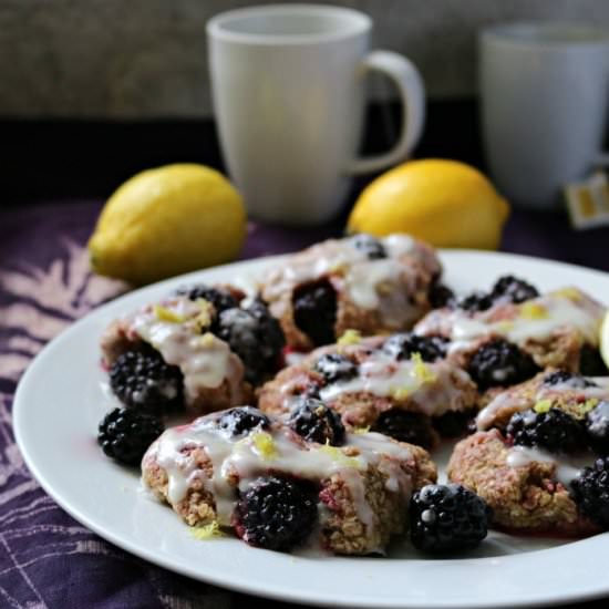Blackberry Lemon Drop Biscuits